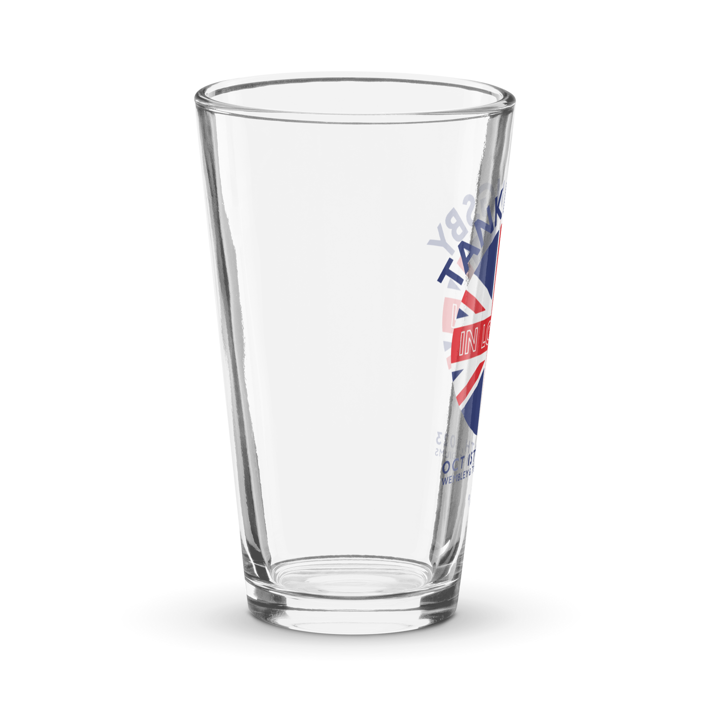 Tank Bigsby "London Tour" Pint Glass