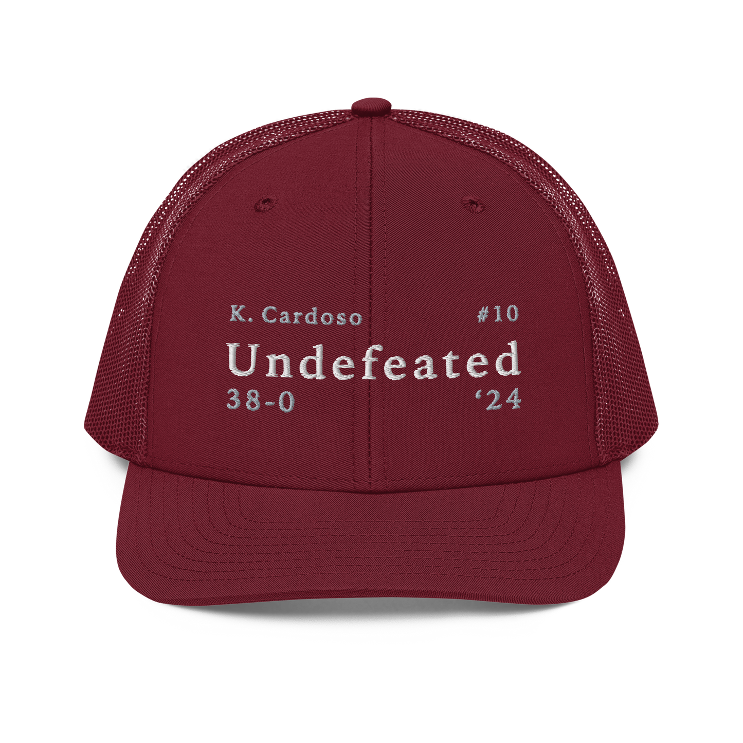 Kamilla Cardoso "Undefeated" Trucker Hat