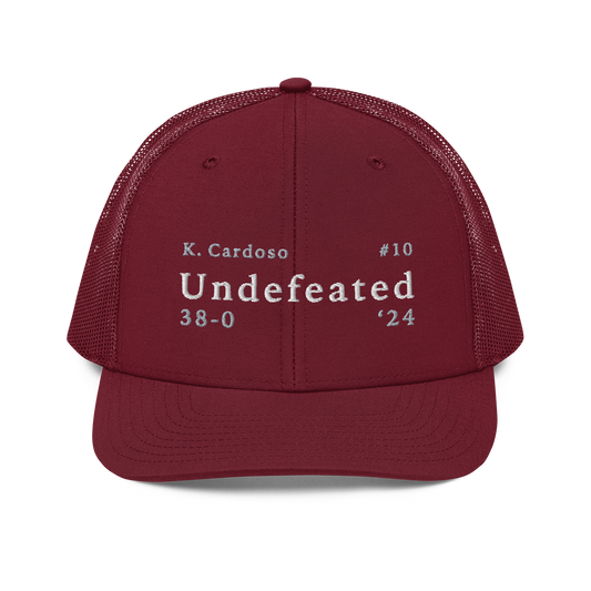 Kamilla Cardoso "Undefeated" Trucker Hat