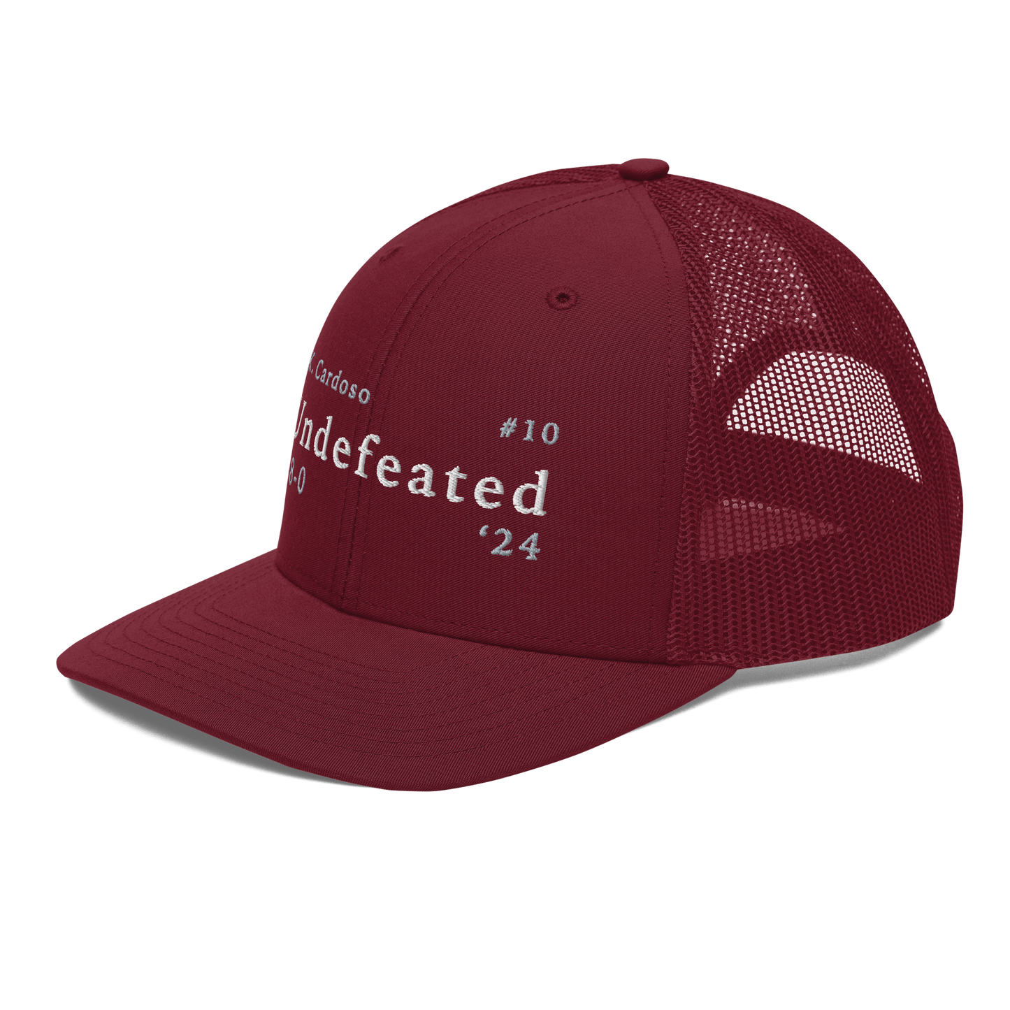 Kamilla Cardoso "Undefeated" Trucker Hat