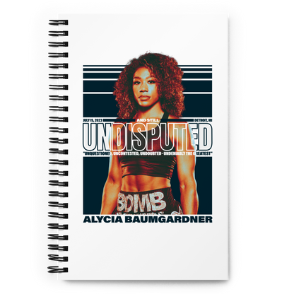Alycia Baumgardner "Young Champ" Spiral Notebook