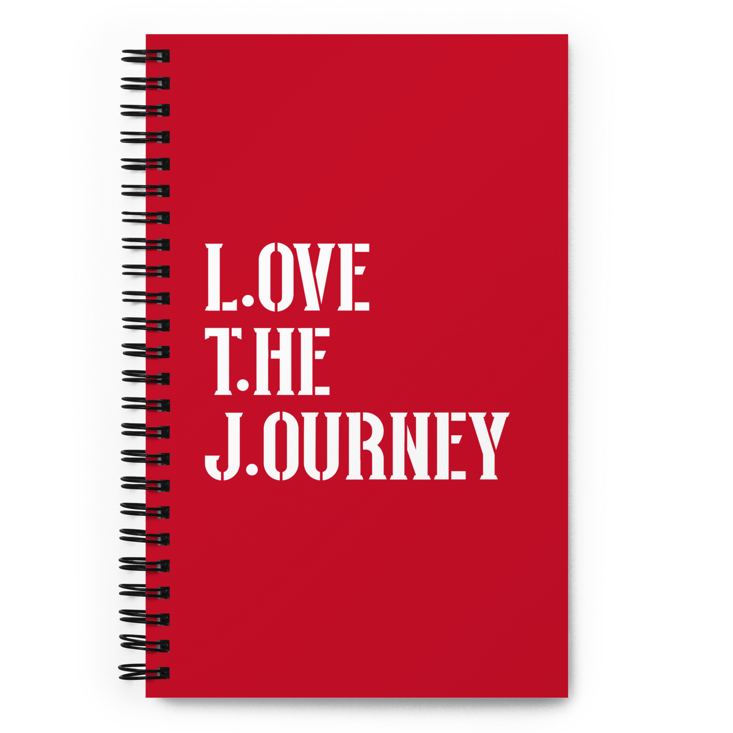 Lenny Torres "Love the Journey" Spiral Notebook