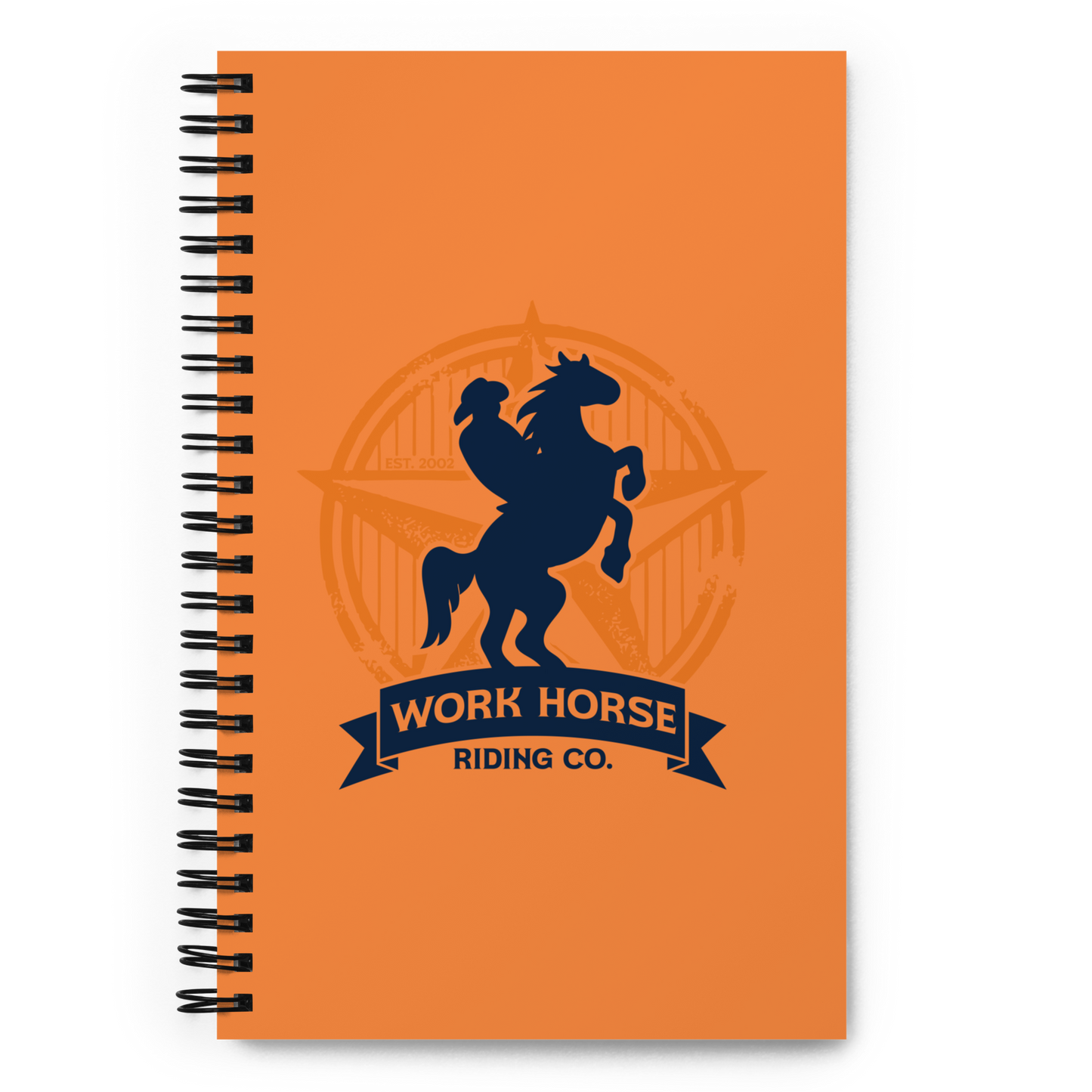 Jarquez Hunter "Work Horse" Spiral Notebook