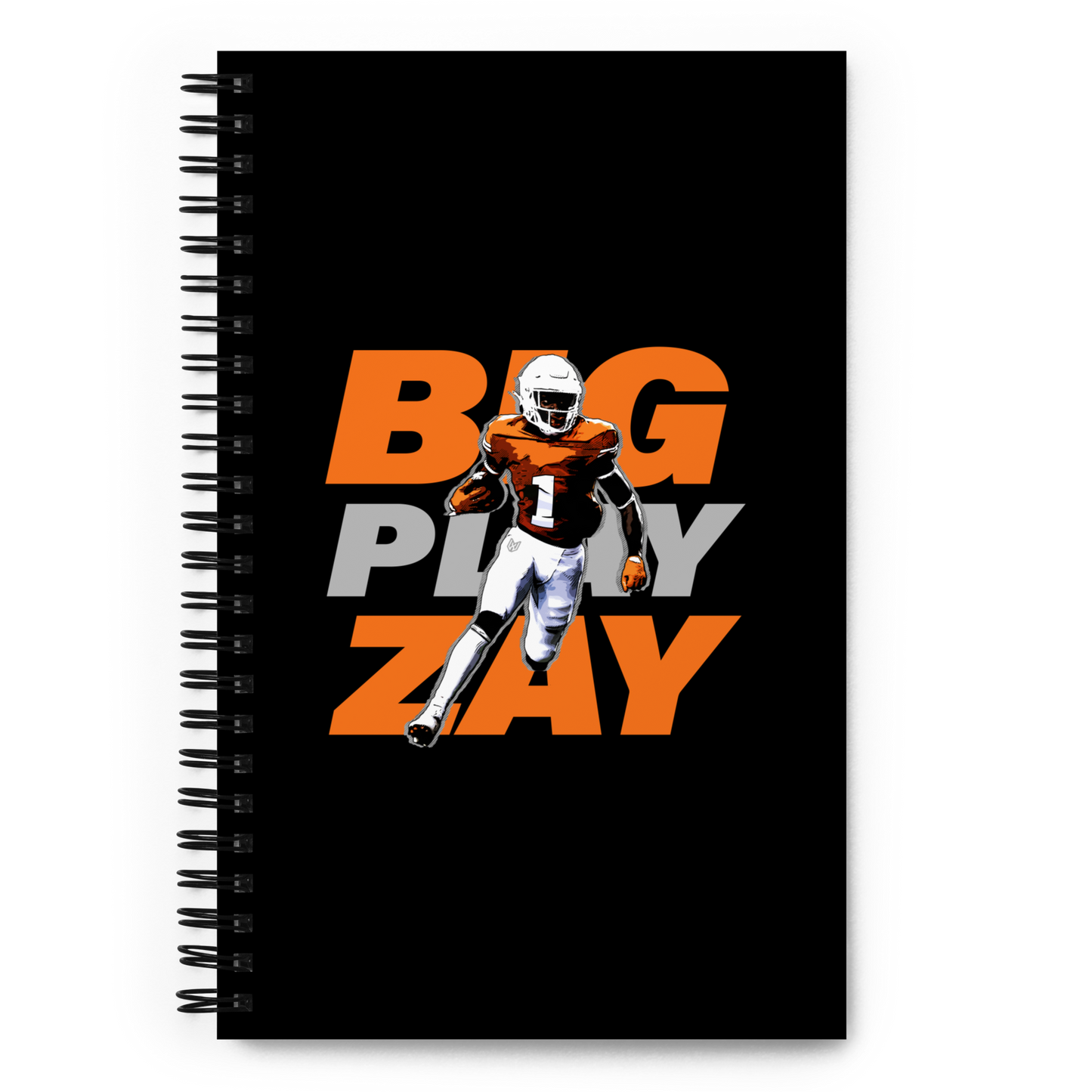 Xavier Worthy "Big Play Zay" Spiral Notebook