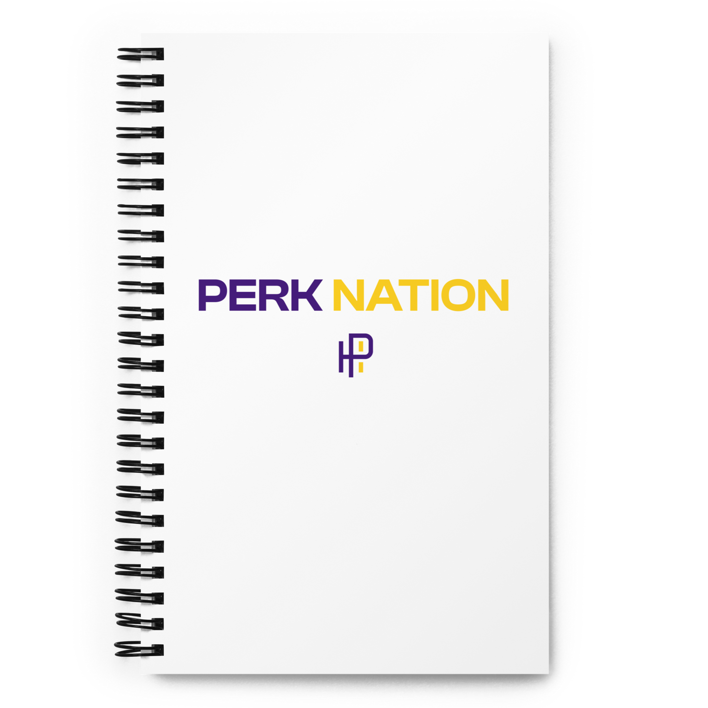 Harold Perkins "Perk Nation" Spiral Notebook