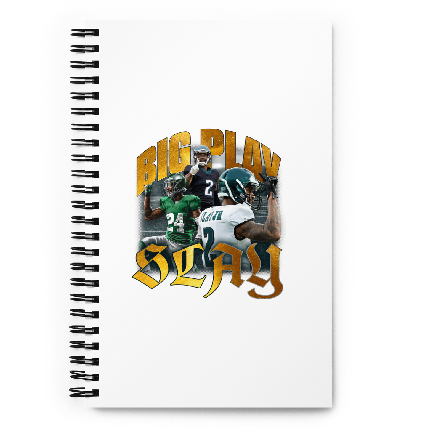 Darius Slay "Collage" Spiral Notebook