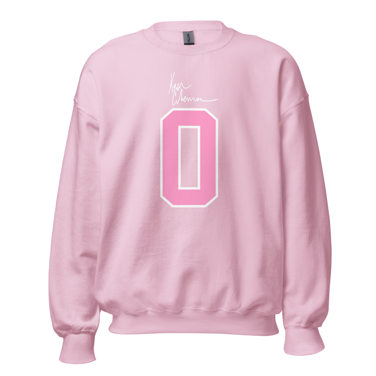 Keon Coleman "Breast Cancer Awareness Jersey" Sweatshirt