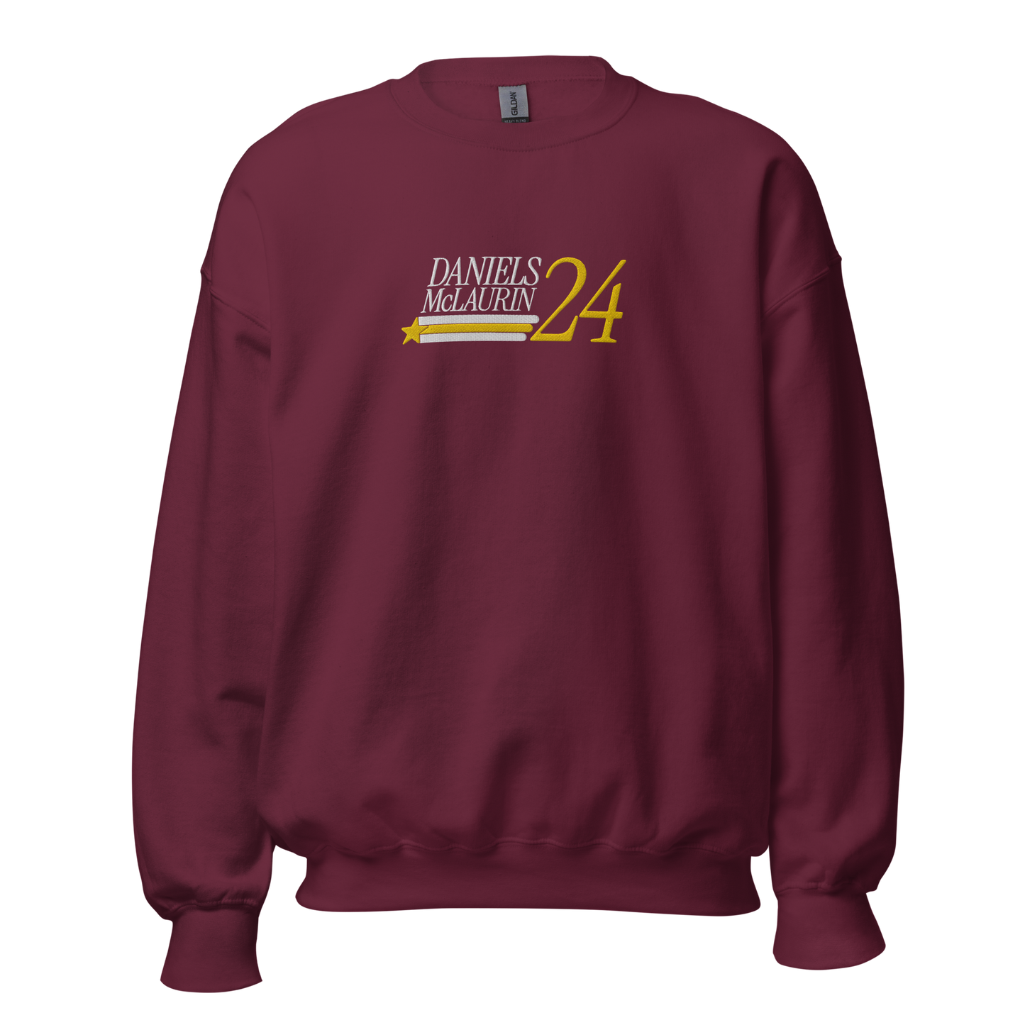 Jayden Daniels "McLaurin Daniels 24" Embroidered Sweatshirt