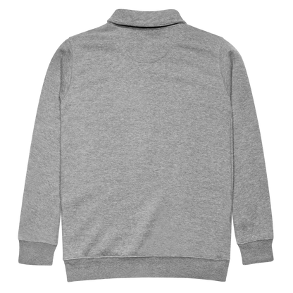 Unrivaled "Logo" Fleece Pullover Grey