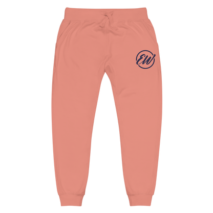 Erica Wheeler "Logo" Fleece Sweatpants