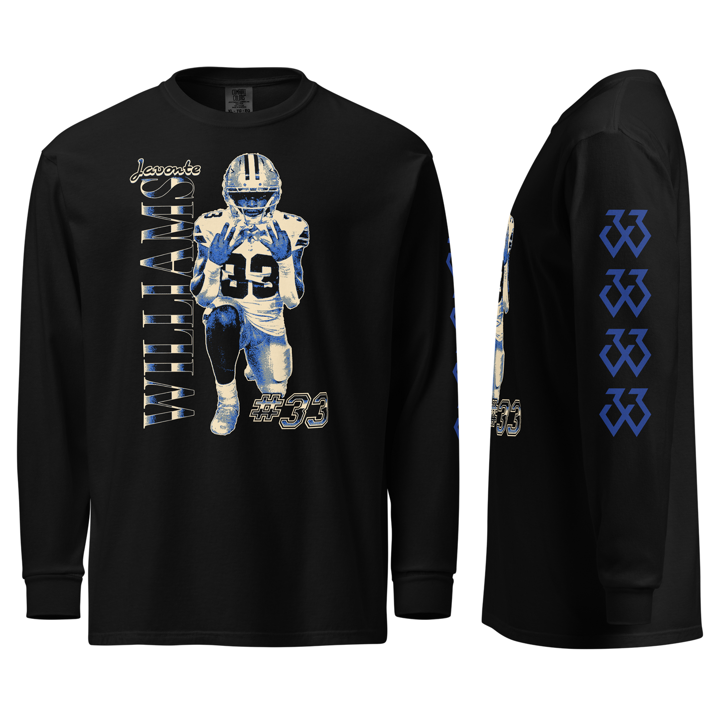Javonte Williams "33" Long Sleeve Shirt