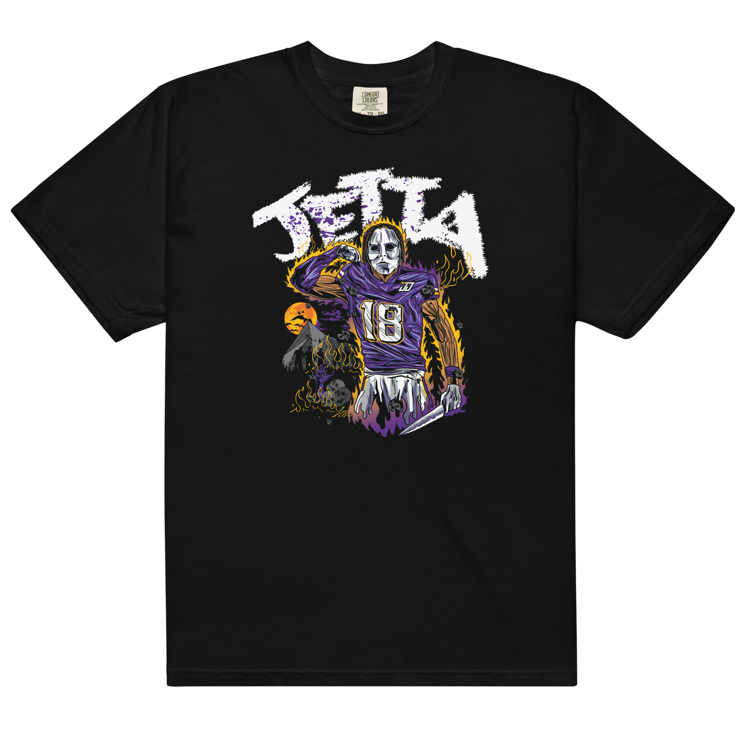 Justin Jefferson "Jetta" T-Shirt Black
