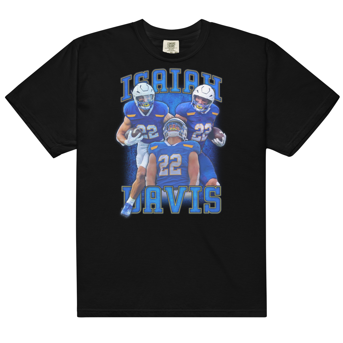 Isaiah Davis "Collage" Shirt Black