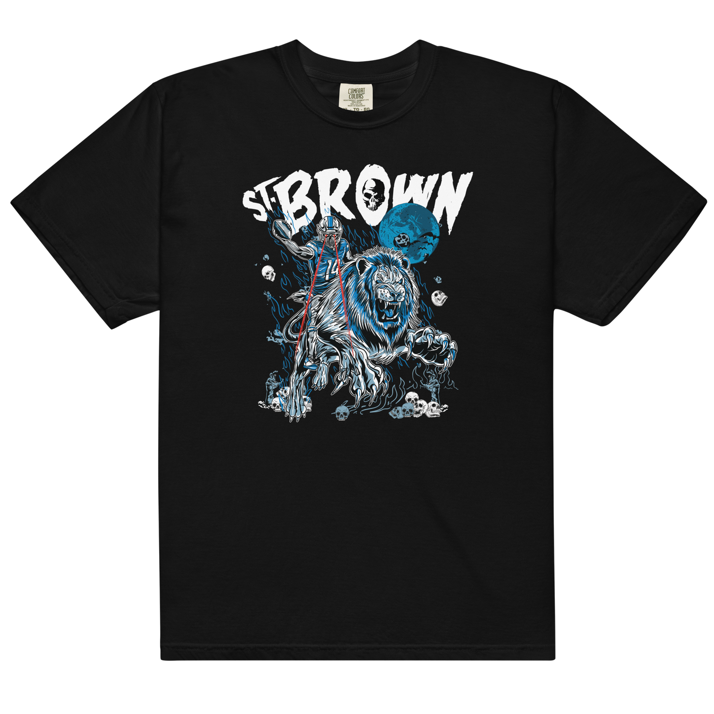 Amon-Ra St. Brown "Laser Lion" Shirt