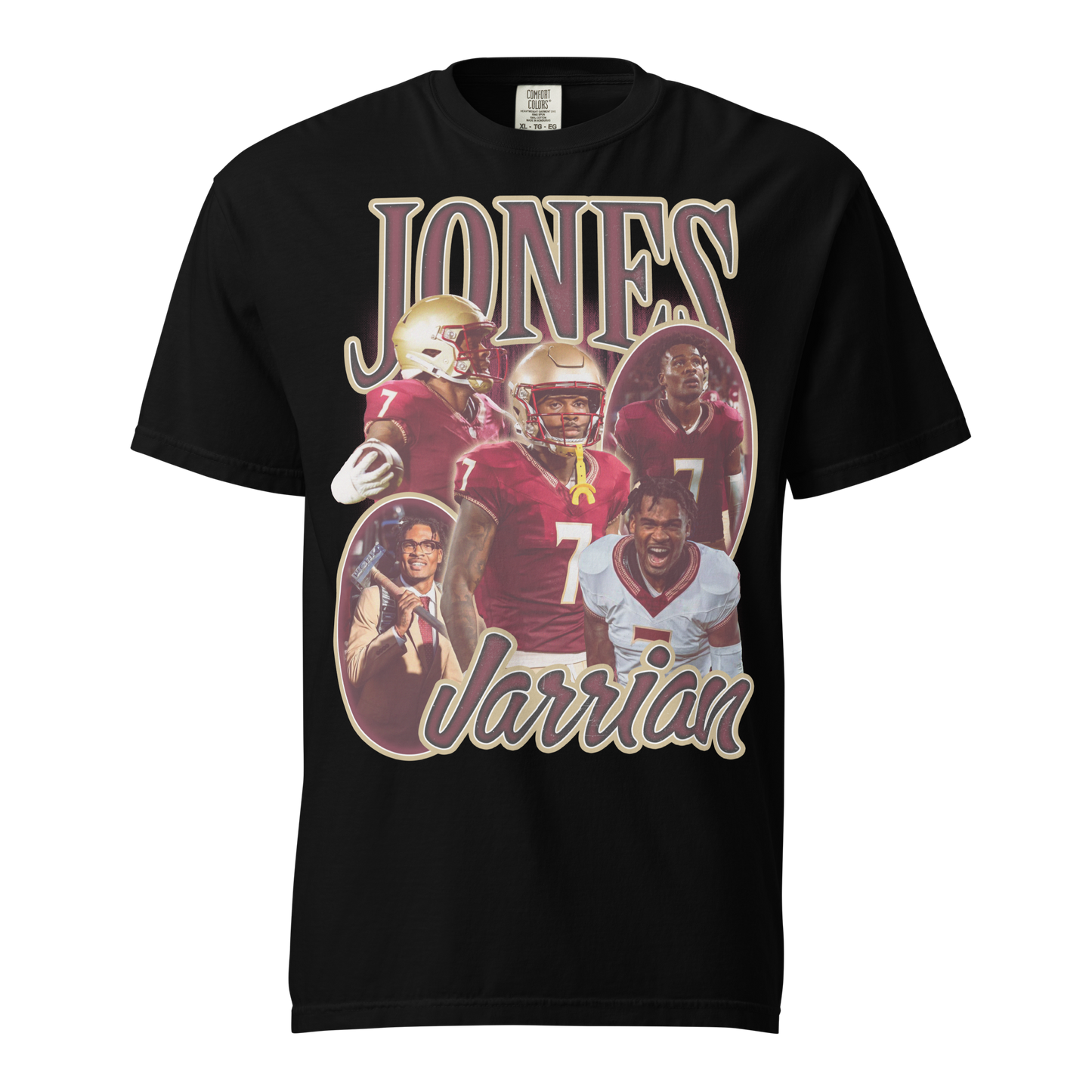 Jarrian Jones "Collage" Black Shirt