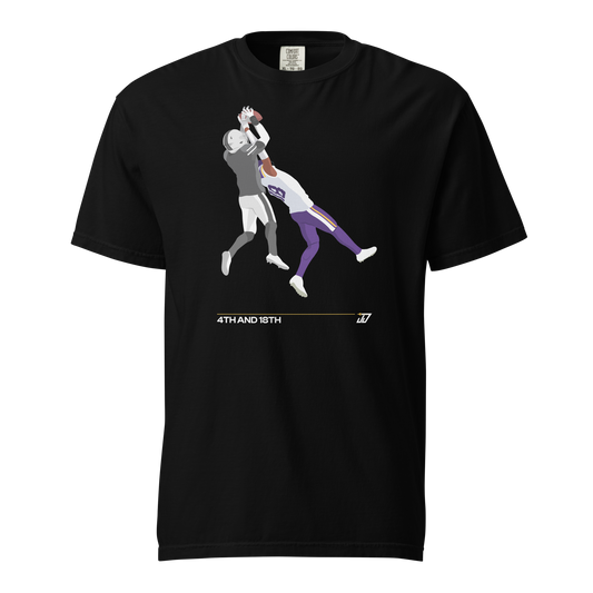 Justin Jefferson "4th & 18" T-Shirt