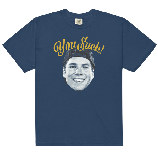 Riley Leonard "You Suck" T-Shirt