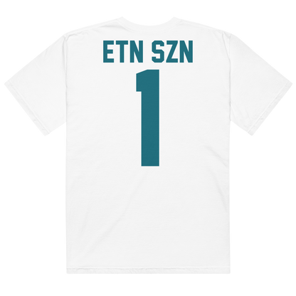 Travis Etienne Jr. "Blue Jersey" T-Shirt