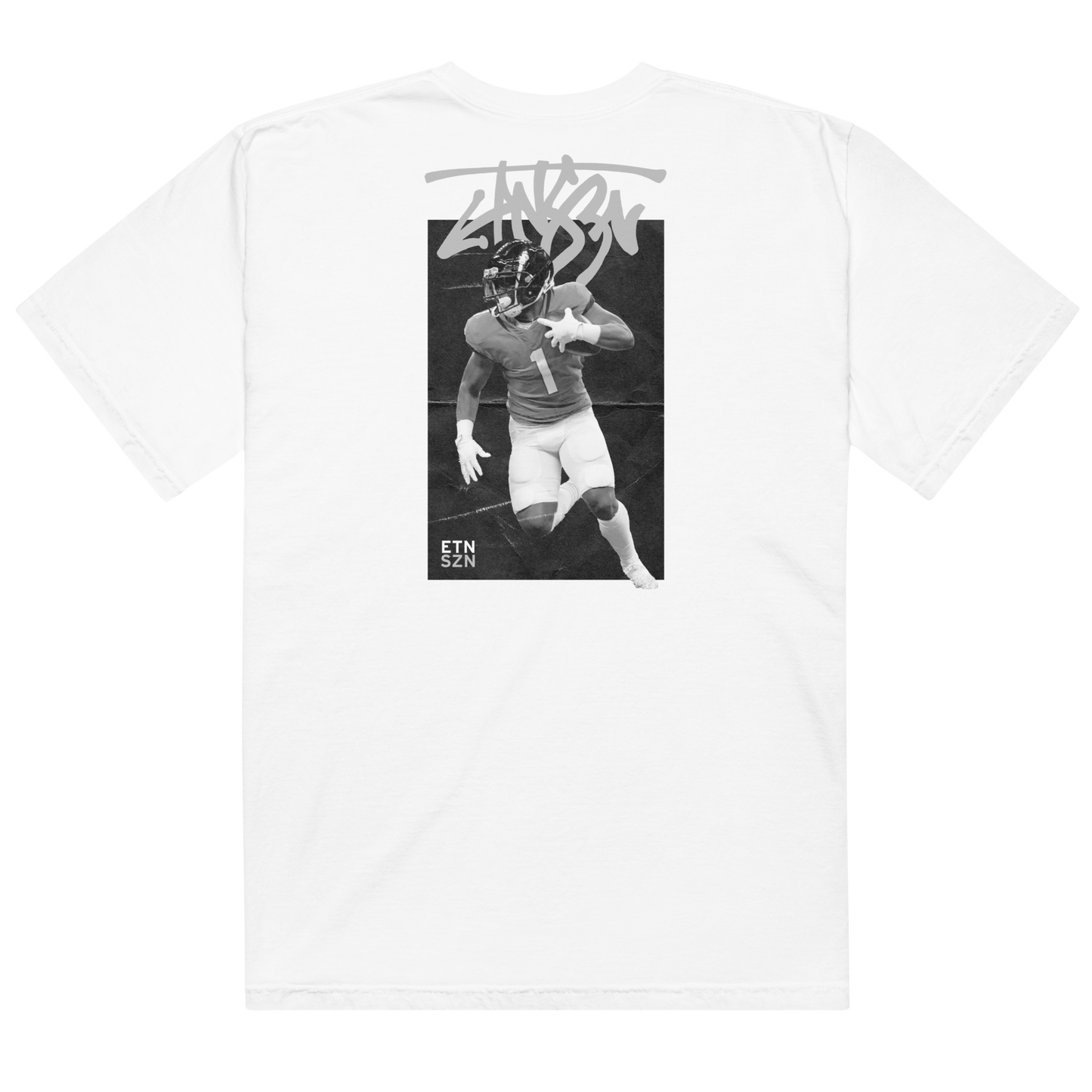 Travis Etienne Jr.  "ETN SZN BW" T-Shirt