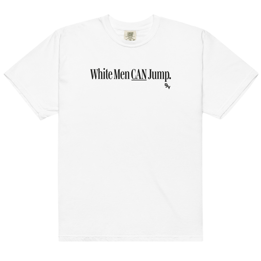 Blaise Vespe "White Man Can Jump V2" Shirt