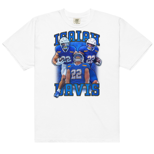 Isaiah Davis "Collage" Shirt White