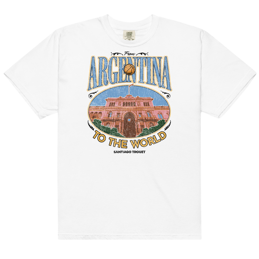 Santiago Trouet "Argentina To The World" Shirt