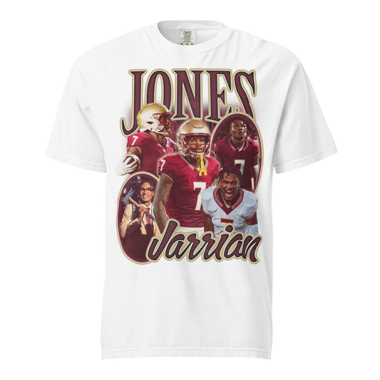 Jarrian Jones "Collage" White Shirt
