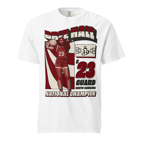 Bree Hall "National Champion" Shirt White