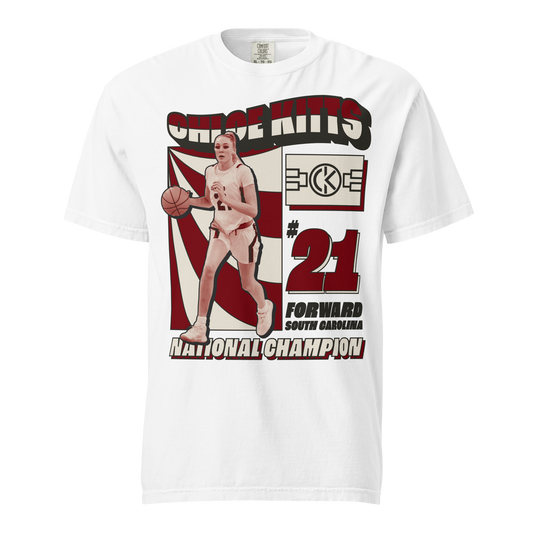 Chloe Kitts "National Champion" Shirt White