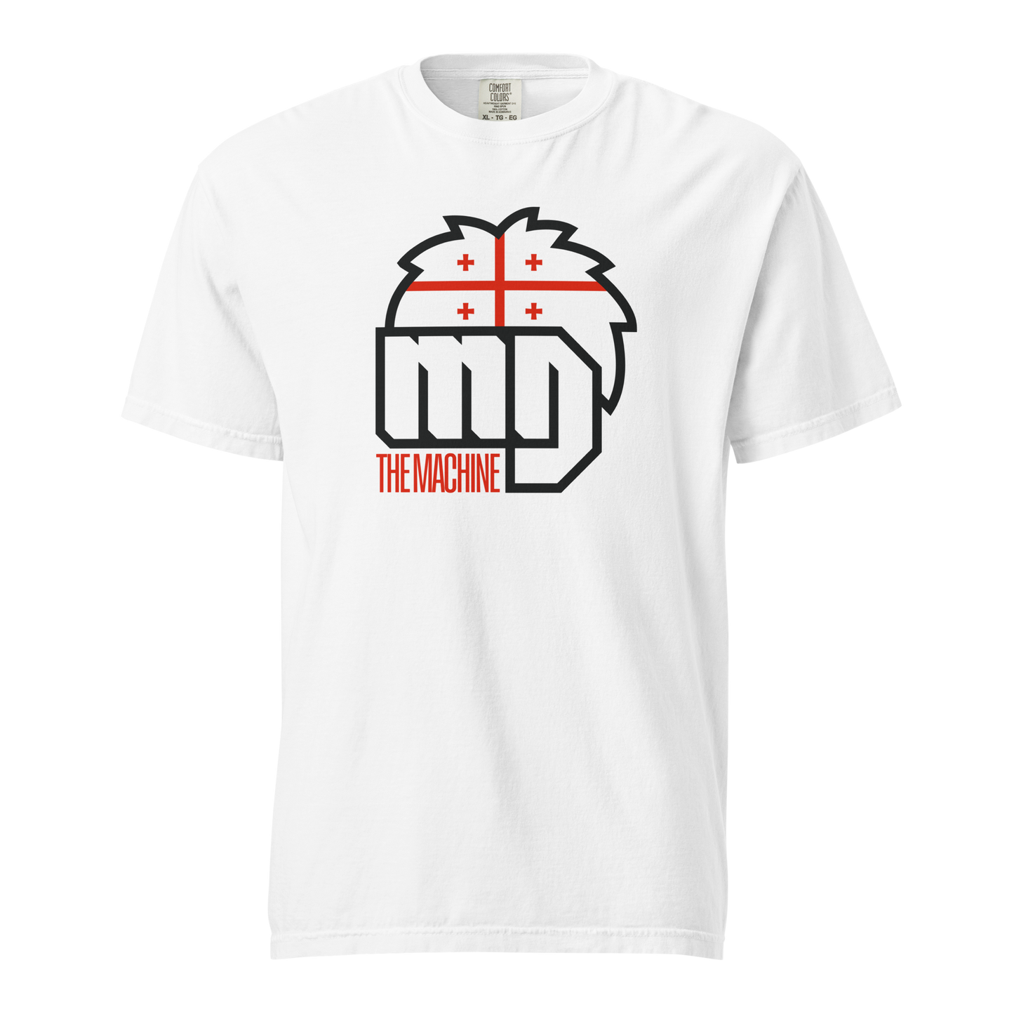 Merab Dvalishvili "Logo" T-Shirt White