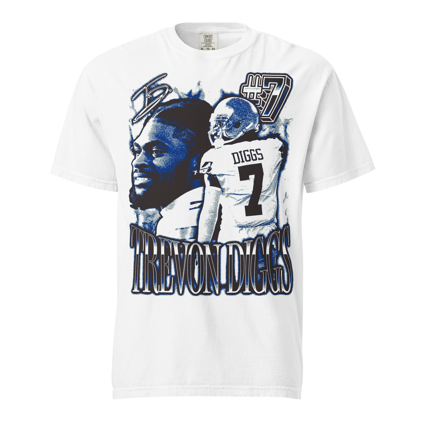 Trevon Diggs "Vintage" Unisex T-shirt White
