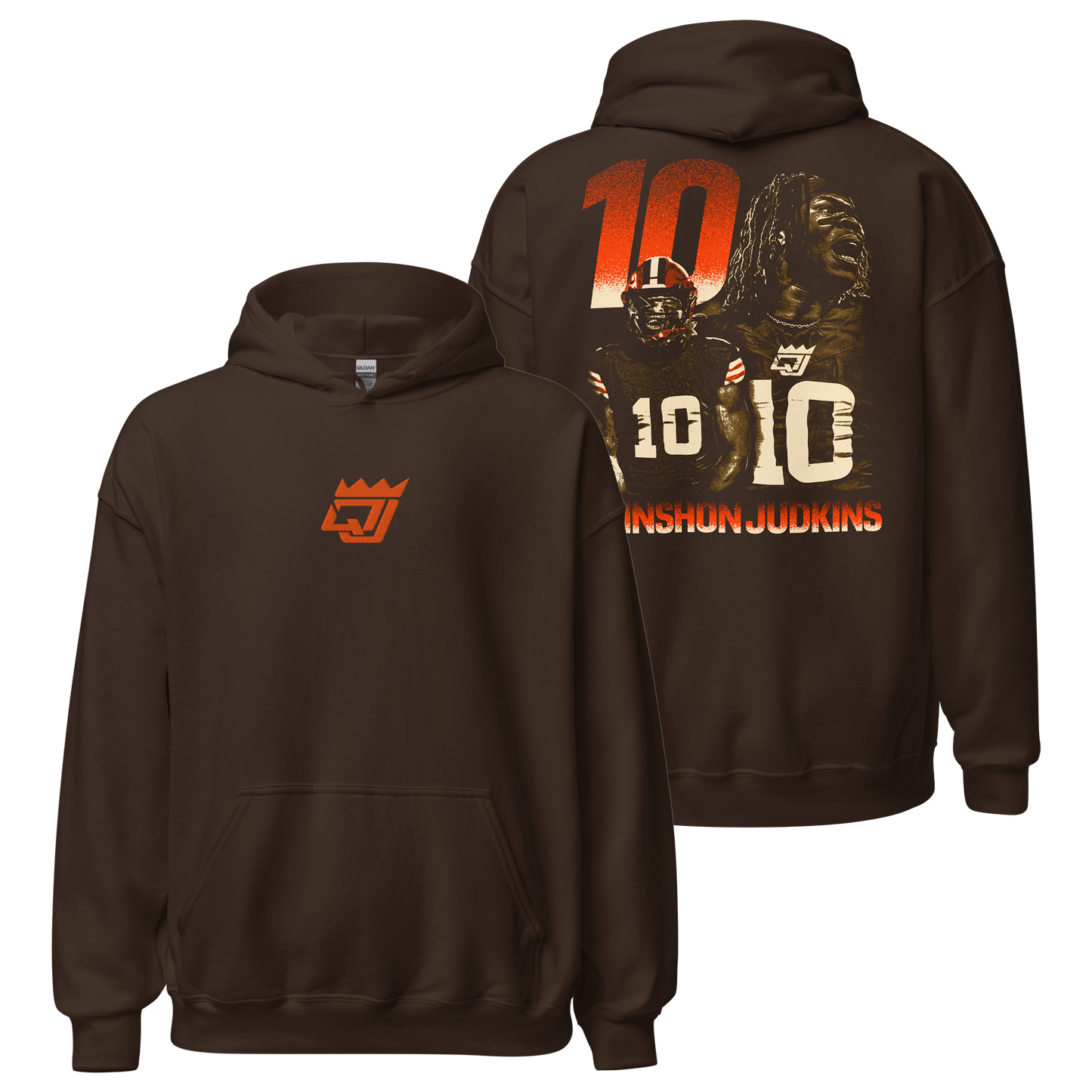 Quinshon Judkins "Vintage" Embroidered Hoodie