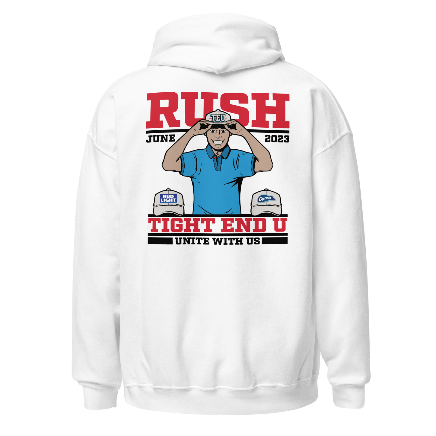 Tight End University "Rush TEU" Hoodie
