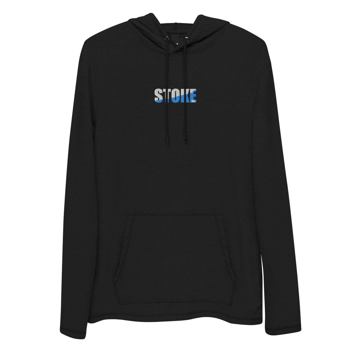 Casey Willax "Stoke" Embroidered Hoodie Black