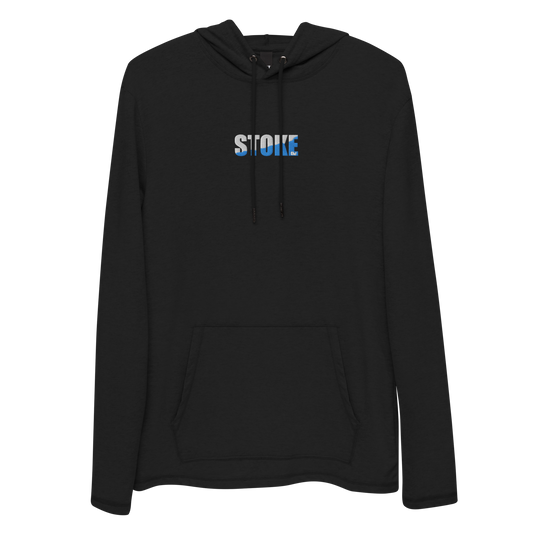 Casey Willax "Stoke" Embroidered Hoodie Black