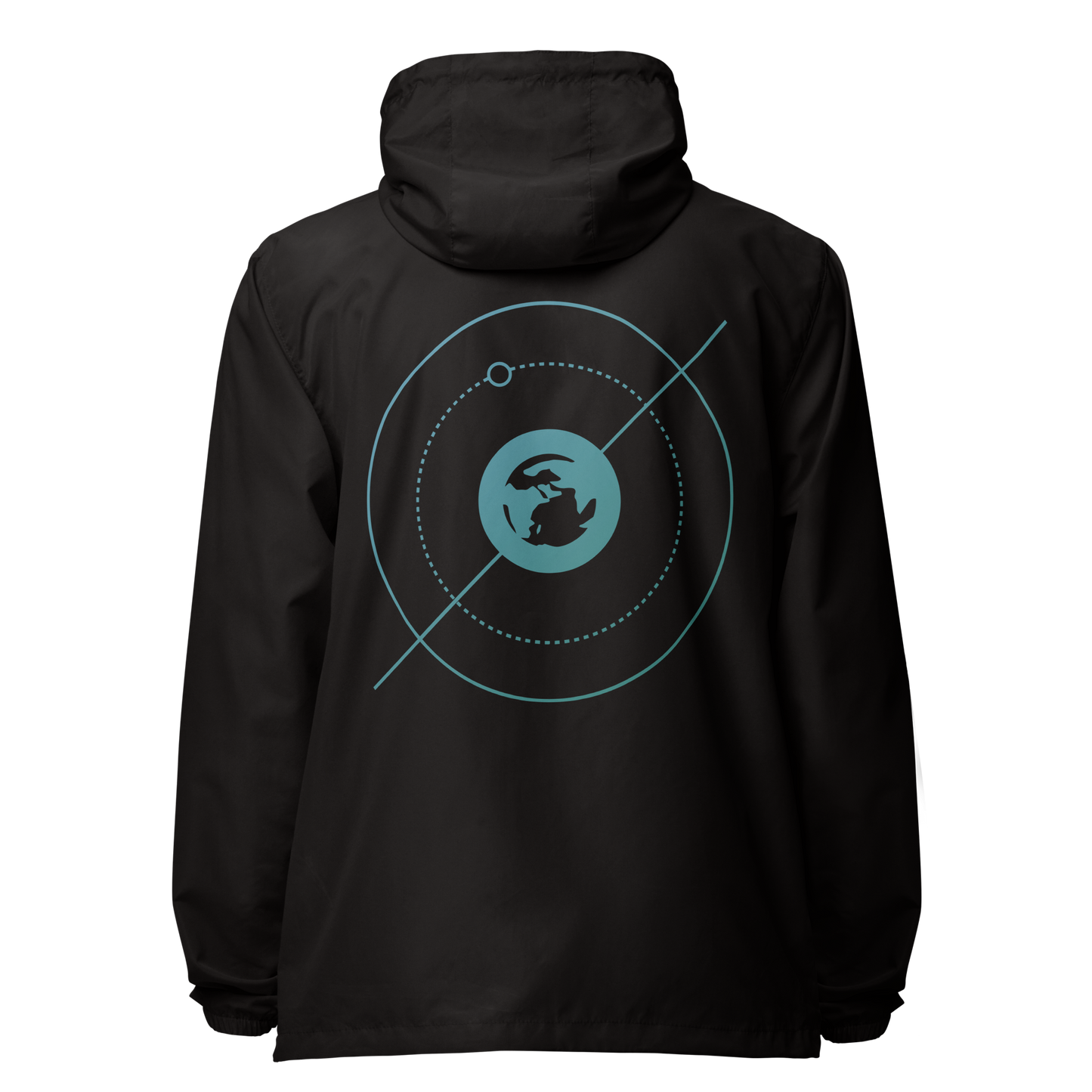 Atmosphere "Logo" Windbreaker Black