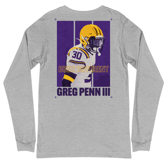 Greg Penn III "Built Different" Long Sleeve