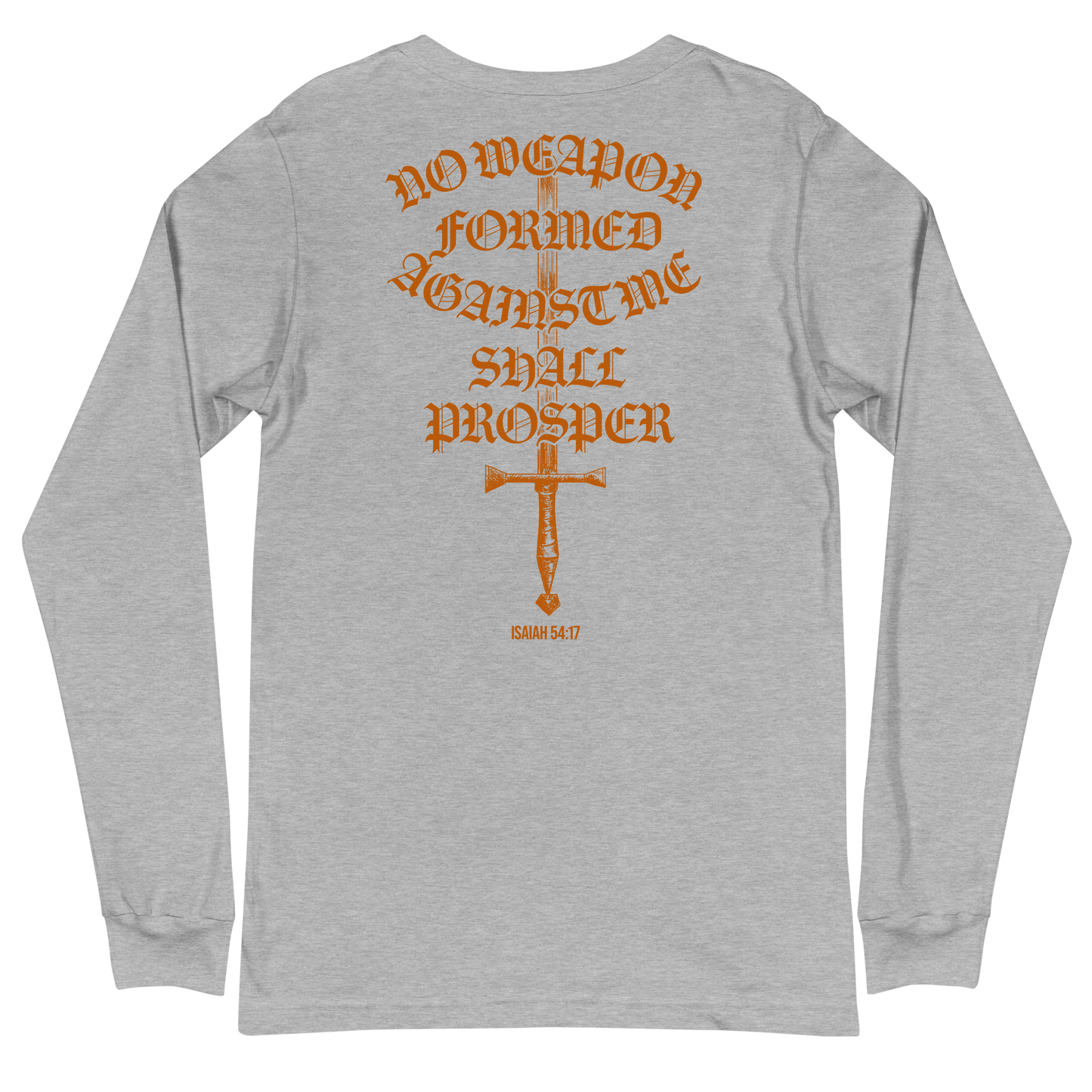 Jerrick Gibson "Isaiah 54:17" Long Sleeve