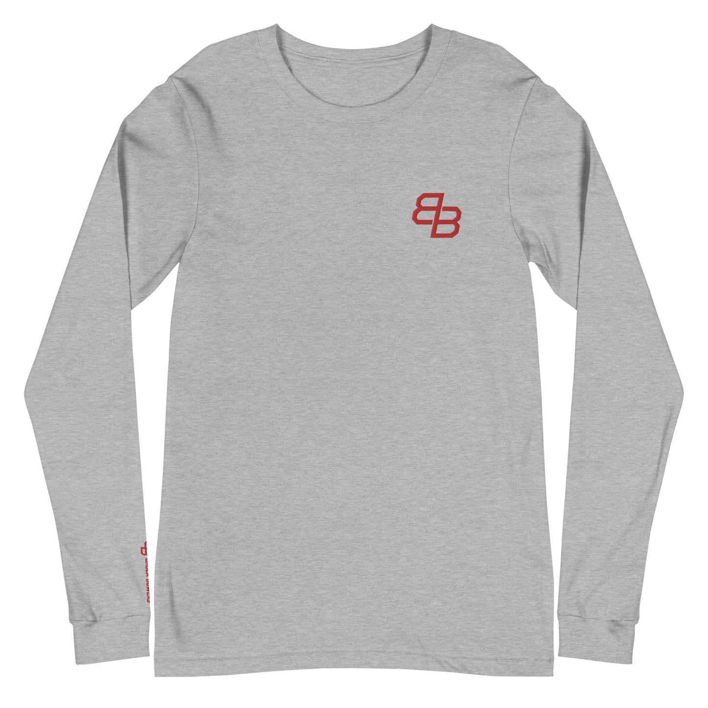 Brock Bowers "Logo" Embroidered Long Sleeve