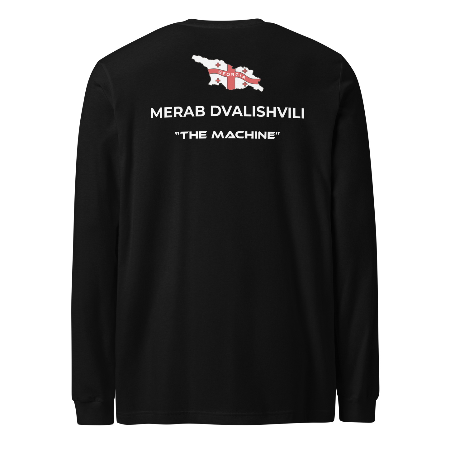 Merab Dvalishvili "Logo" Long Sleeve Black