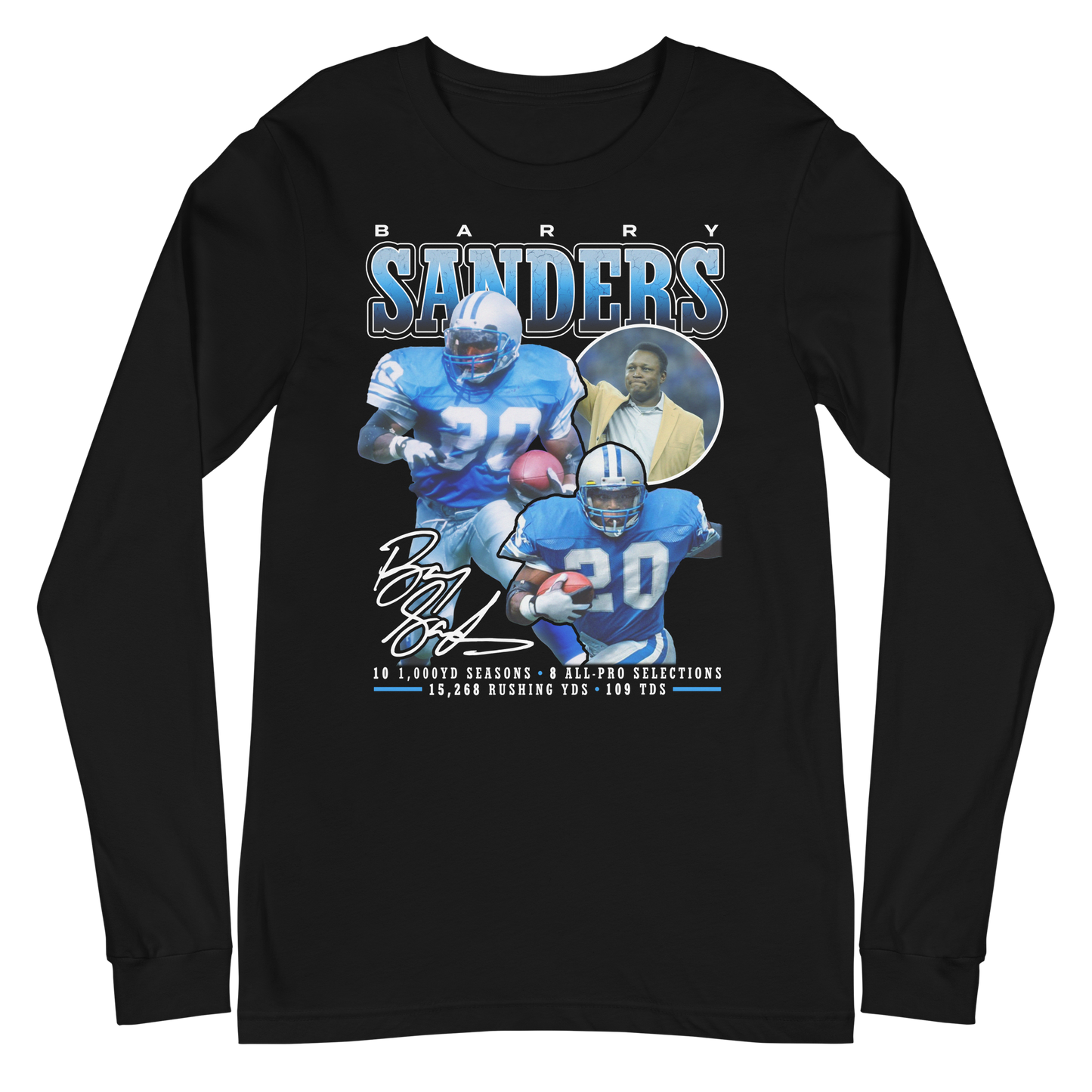 Barry Sanders "Collage" Long Sleeve