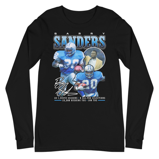 Barry Sanders "Collage" Long Sleeve