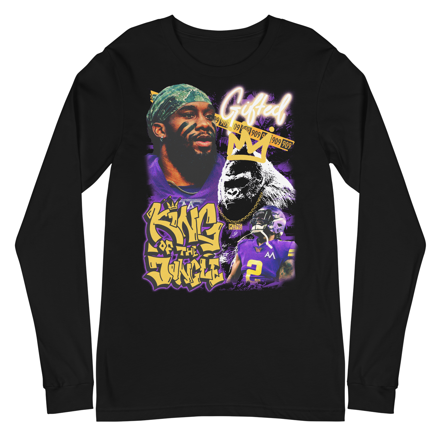 Alexander Mattison "King of the Jungle" Long Sleeve