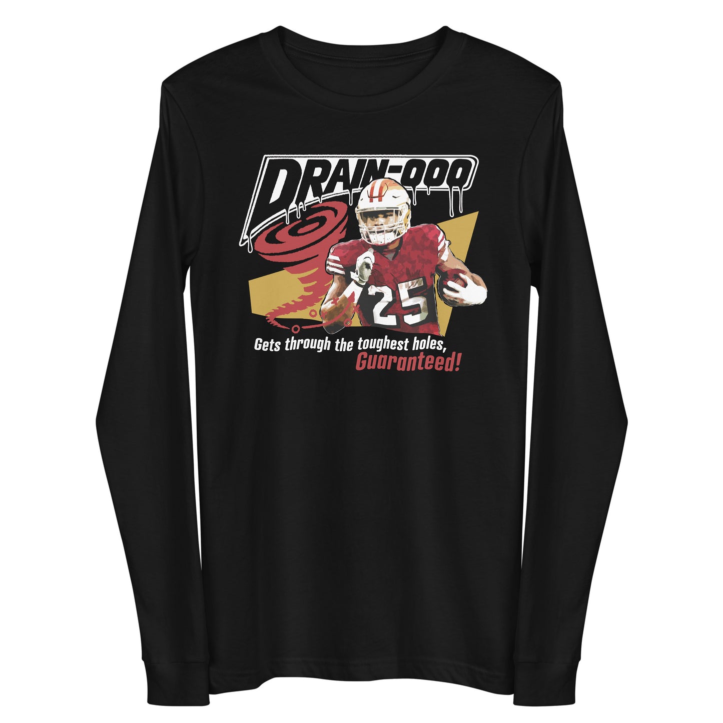 Elijah Mitchell "Drain-ooo" Long Sleeve Shirt