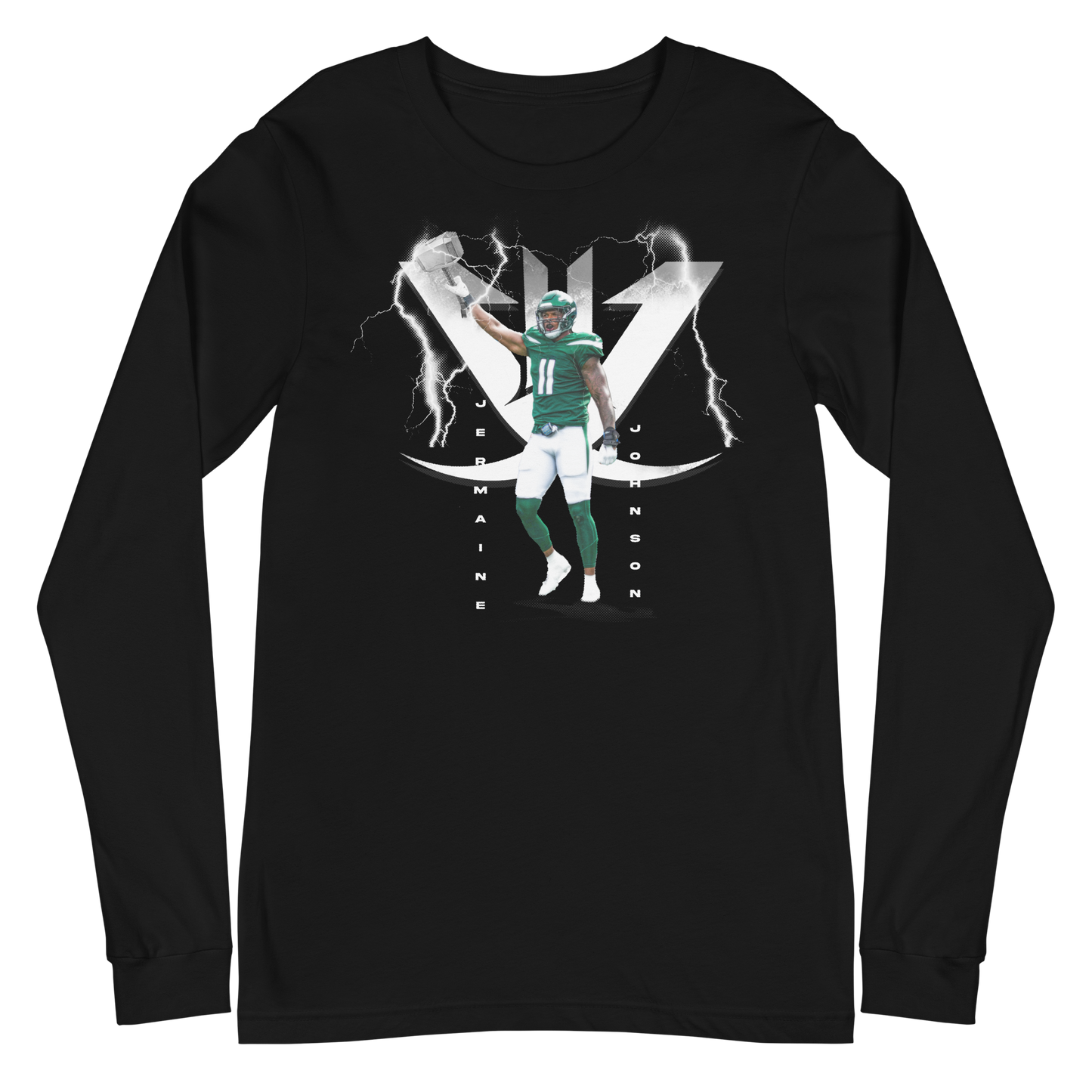 Jermaine Johnson "Lightning Hammer V2" Long Sleeve