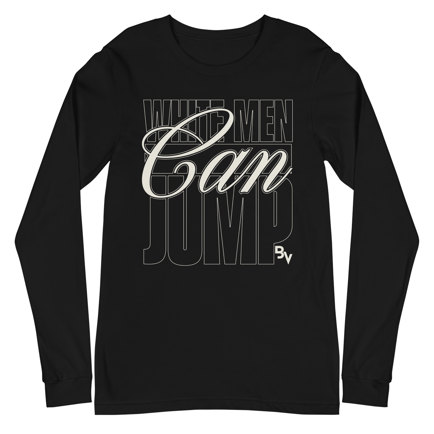 Blaise Vespe "White Man Can Jump V1" Long Sleeve