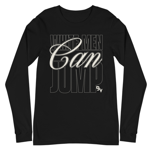Blaise Vespe "White Man Can Jump V1" Long Sleeve