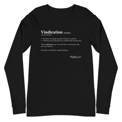 Alycia Baumgardner "Vindication" Long Sleeve