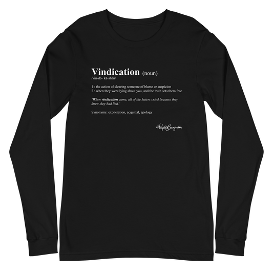 Alycia Baumgardner "Vindication" Long Sleeve