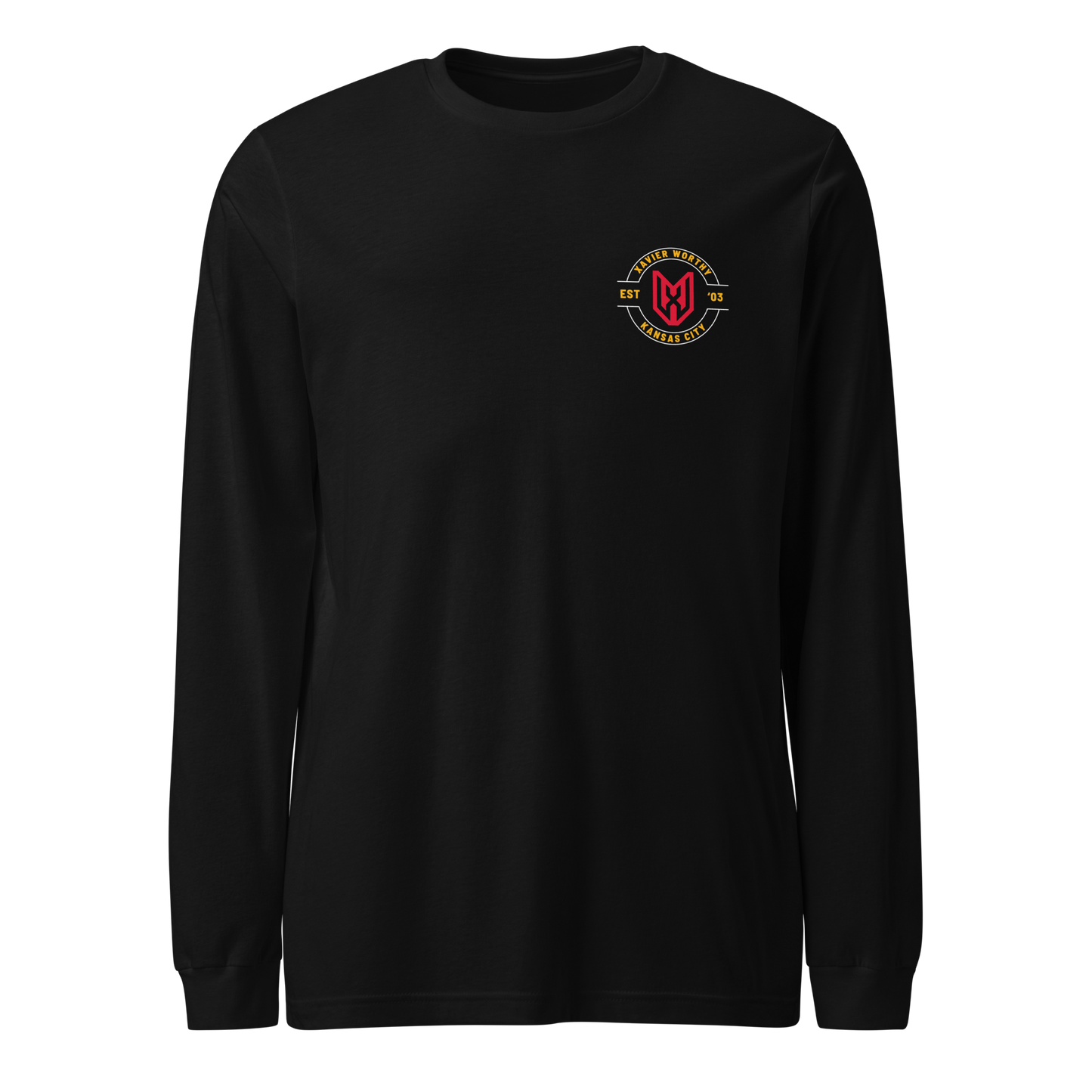 Xavier Worthy “Logo Badge” Long Sleeve